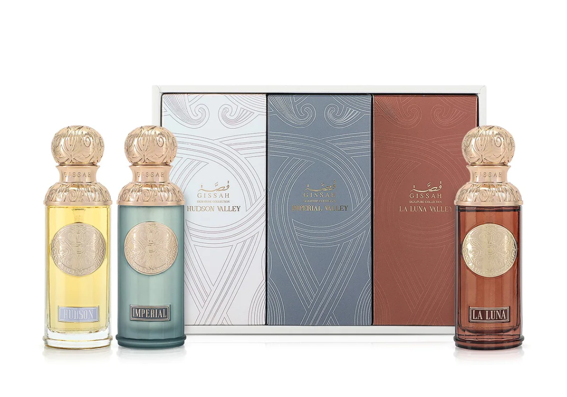 Gissah Valley Collection | Luxury 3-Piece Perfume Gift Set (50ML Each) by Gissah Perfumes